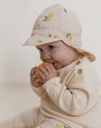 Organic Sun Hat - Pure Lemon - UPF50+