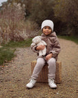 Organic Teddy Jacket - Mocha - SALE
