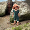 Organic Terry Onesie - Vintage Green
