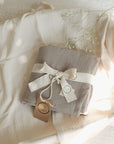 Organic Muslin Swaddle - Caramel - 120x120cm - SALE