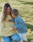 Organic MUM Knit Pulli - Lemon Tonic - Limited Edition!