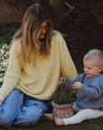 Organic MUM Knit Pulli - Lemon Tonic - Limited Edition!