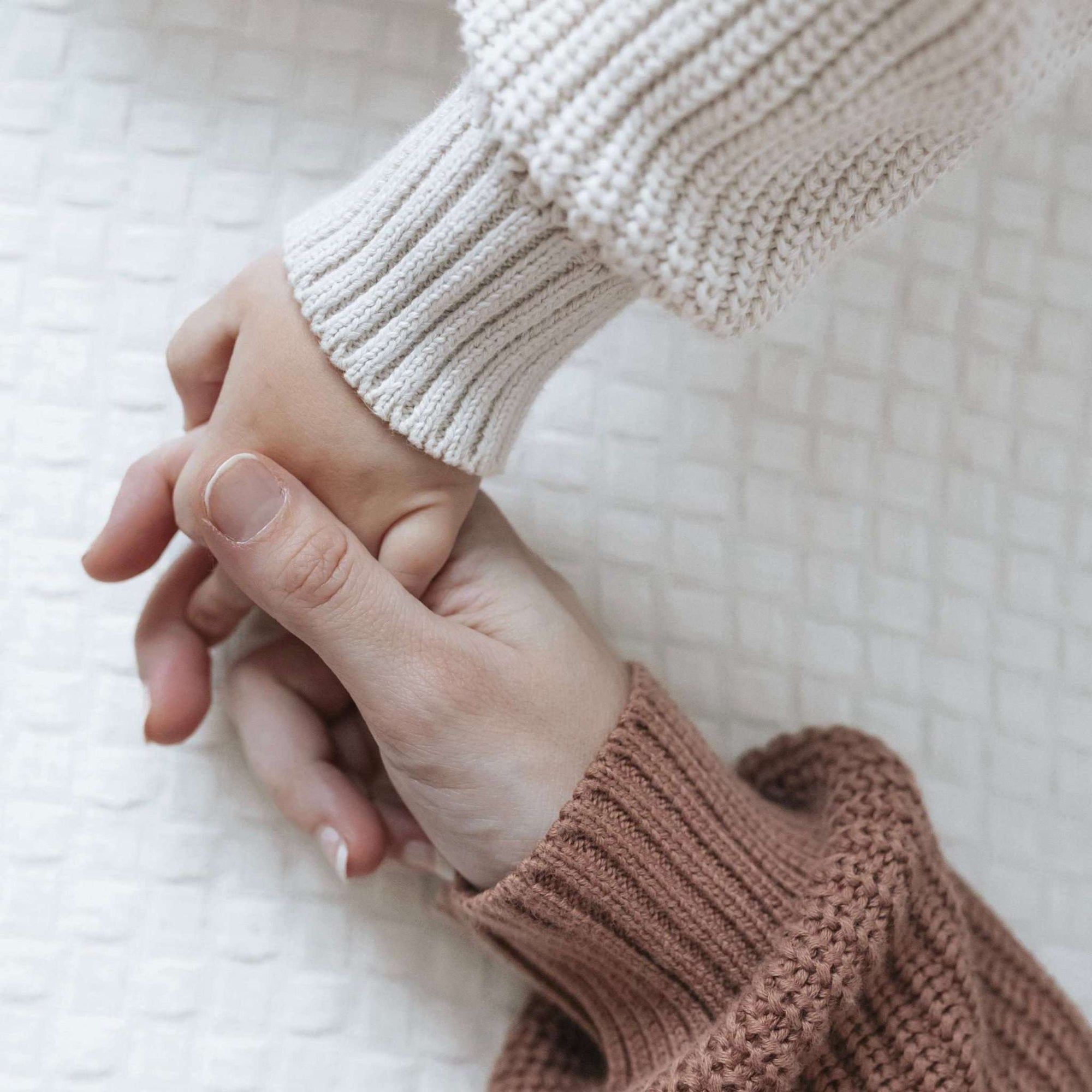 Organic Knit Pulli - MUM - Walnut - SALE - OVERSIZE FIT