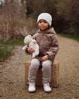 Organic Teddy Jacket - Mocha - SALE