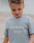 Organic Oversize Shirt - Dusty Blue - SALE