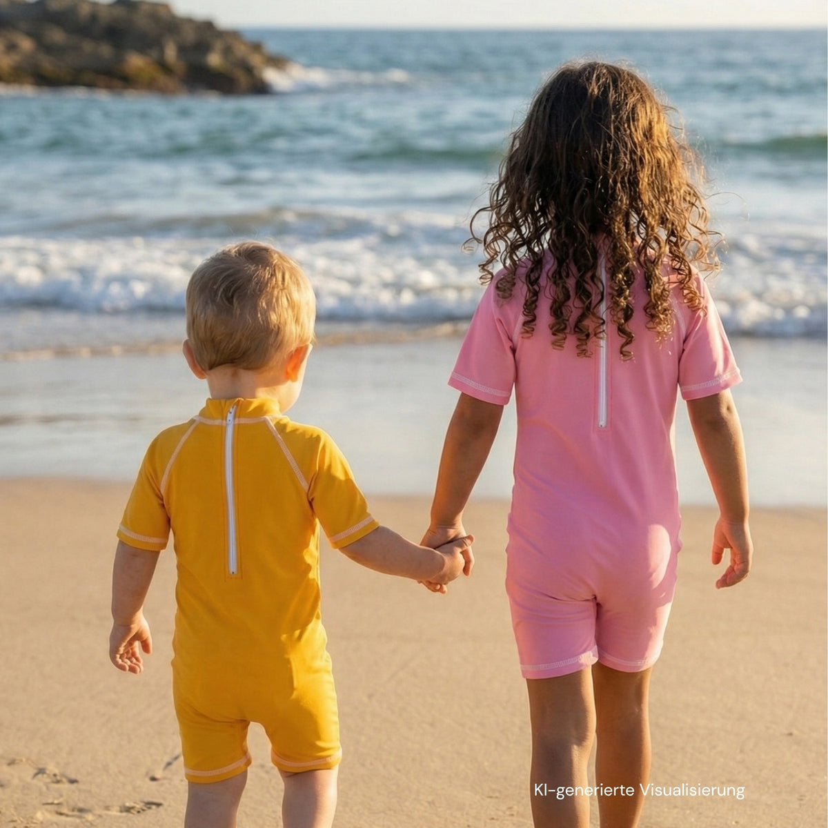 UV Romper - Pink (UV STANDARD 801)