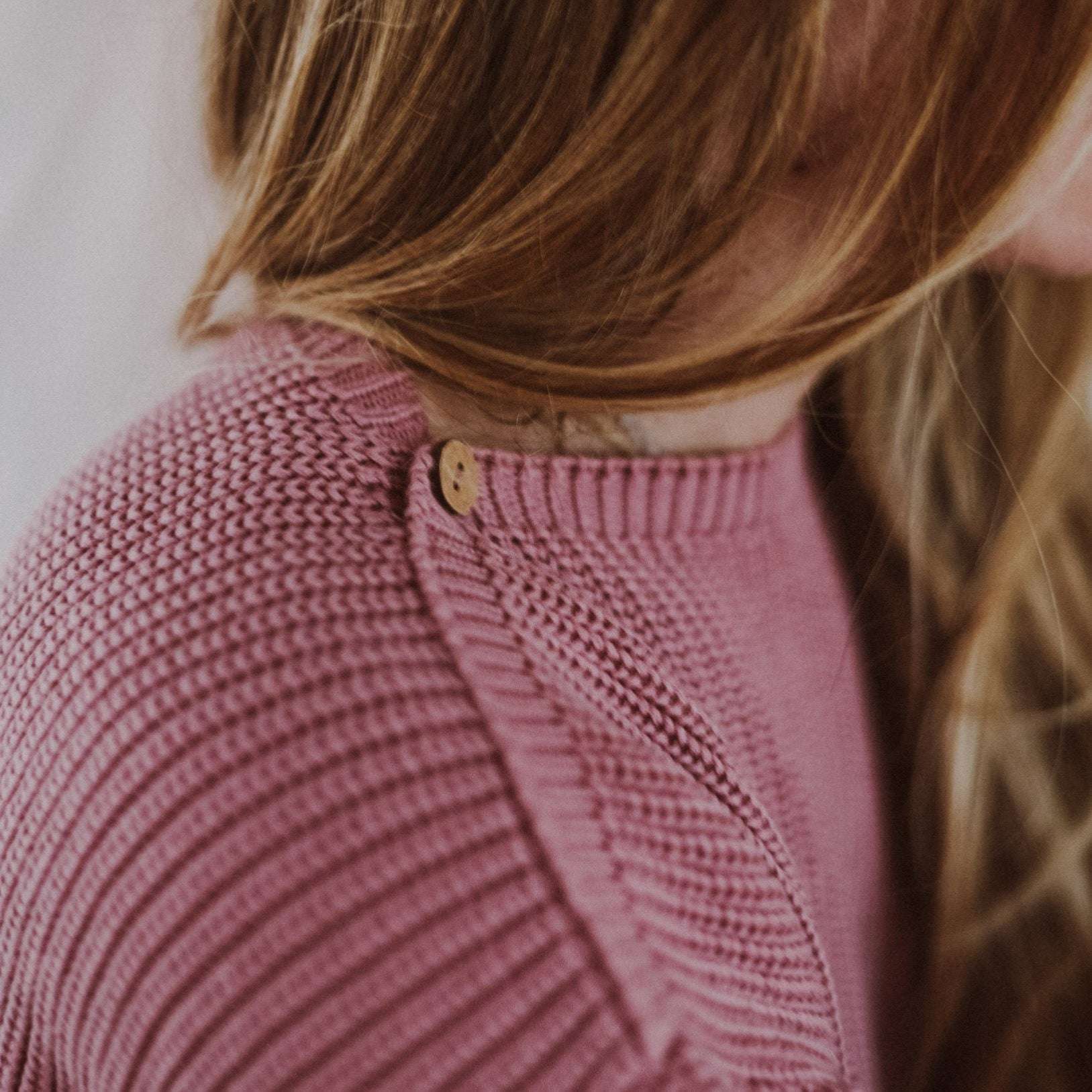 Organic Knit Pulli - MUM - Dusty Rose - REGULAR FIT