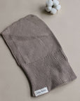 Organic Knit Balaclava - Caramel