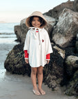 Organic UV Poncho - Sand - UPF50+