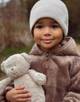Organic Teddy Jacket - Mocha - SALE