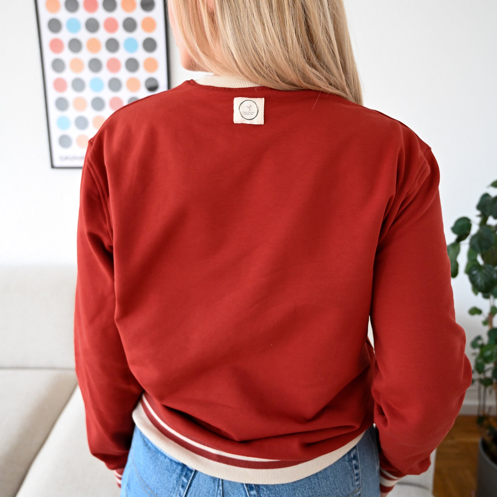 Family Sweatshirt - MUM - Vintage Red - SALE