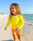Sustainable UV Shirt - Bright Yellow (UV STANDARD 801)