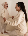 Family Sweatshirt - MUM - Sand