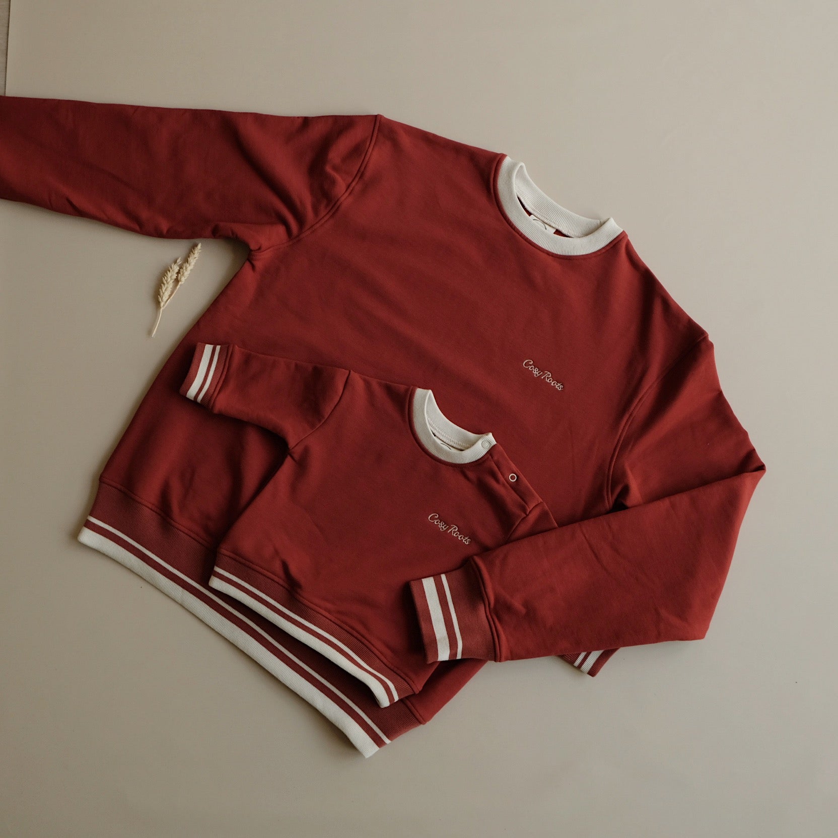 Family Sweatshirt - DAD - Vintage Red - SALE