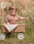 Organic Oversize Shirt - Walnut Apple - SALE