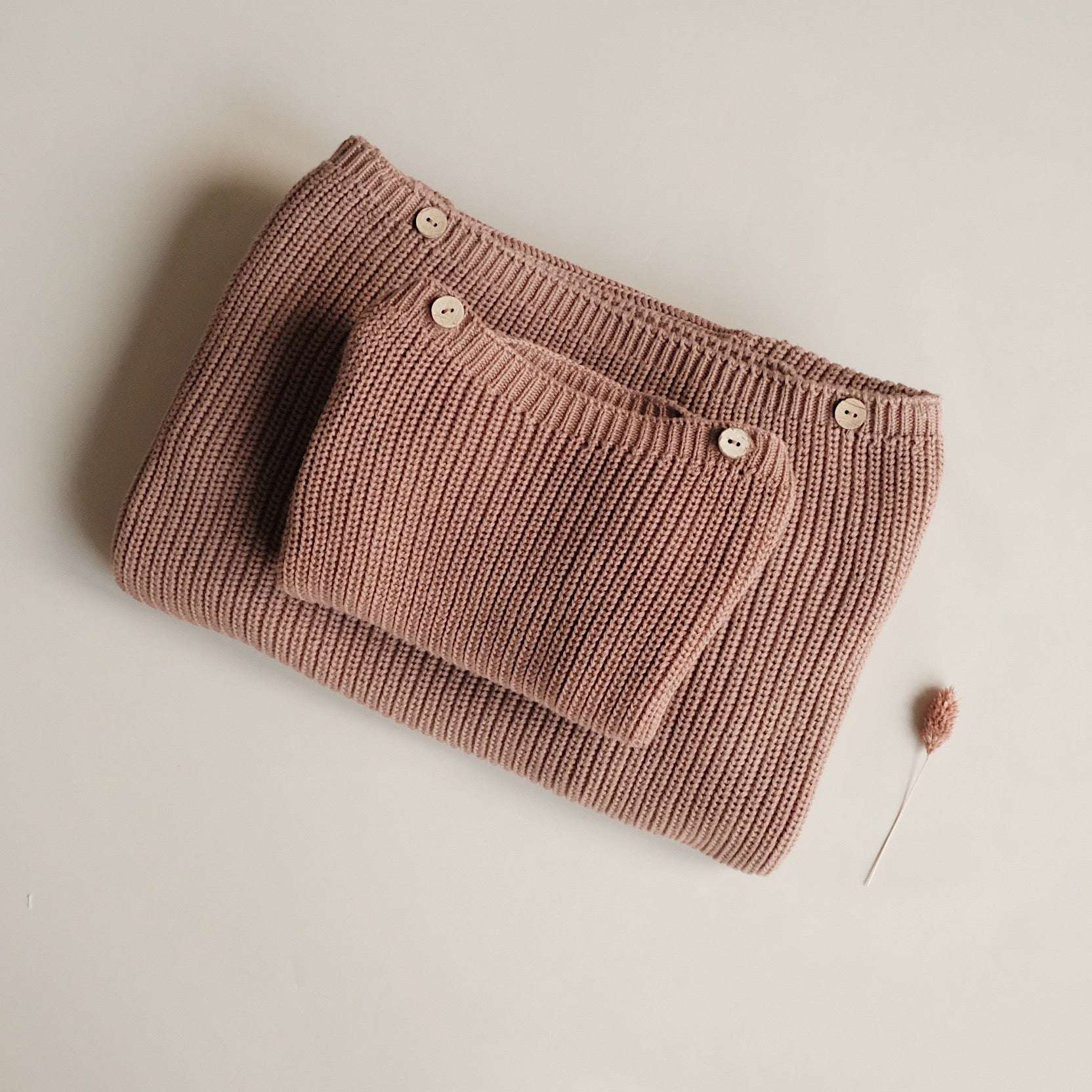 Organic Knit Pulli - MUM - Walnut - SALE - OVERSIZE FIT