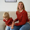 Family Sweatshirt - MUM - Vintage Red - SALE