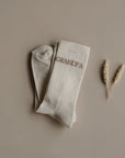 Organic Socks - GRANDPA - Sand