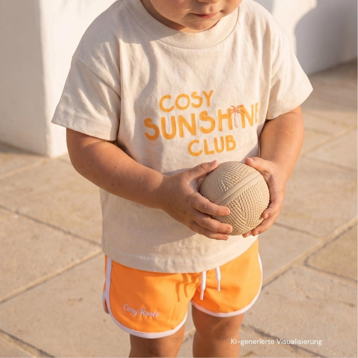 GOTS Organic Oversize Shirt - Cosy Sunshine Club