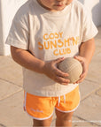 GOTS Organic Oversize Shirt - Cosy Sunshine Club