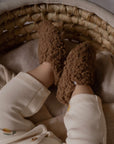Vegan Shoes - Cosy Roots - Teddy Shoes - Chocolate