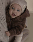 Organic Teddy Jacket - Mocha - SALE
