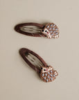 Hair Clips - Little Hedgehogs - Pack of 2