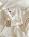 Organic Muslin Swaddle - Sand - 120x120cm - SALE
