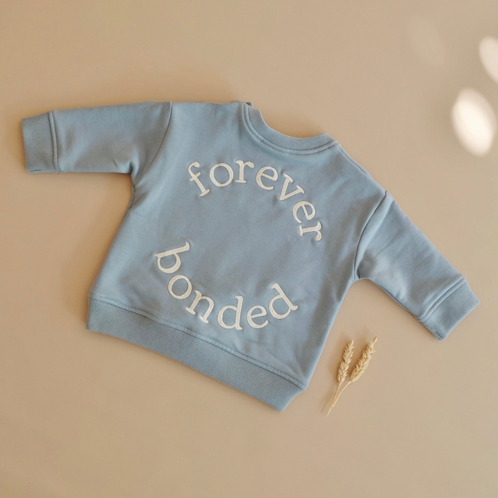 Family Sweatshirt - Dusty Blue - Forever Bonded