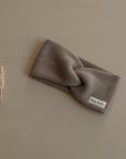 Organic Knit Headband - Caramel