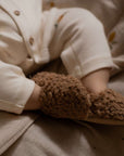 Vegan Shoes - Cosy Roots - Teddy Shoes - Chocolate