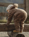 Organic Teddy Overall - Mocha - SALE
