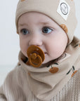 Organic Rib Scarf - Little Oranges
