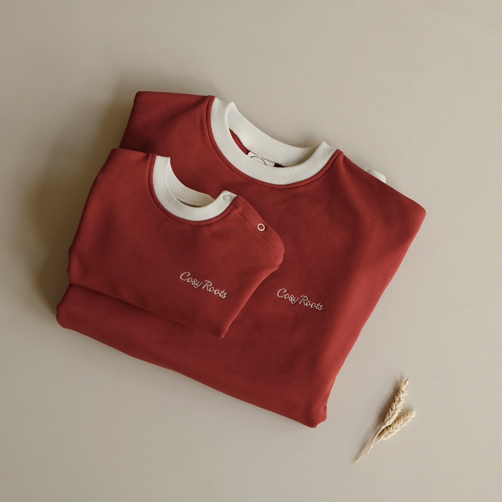 Family Sweatshirt - DAD - Vintage Red - SALE