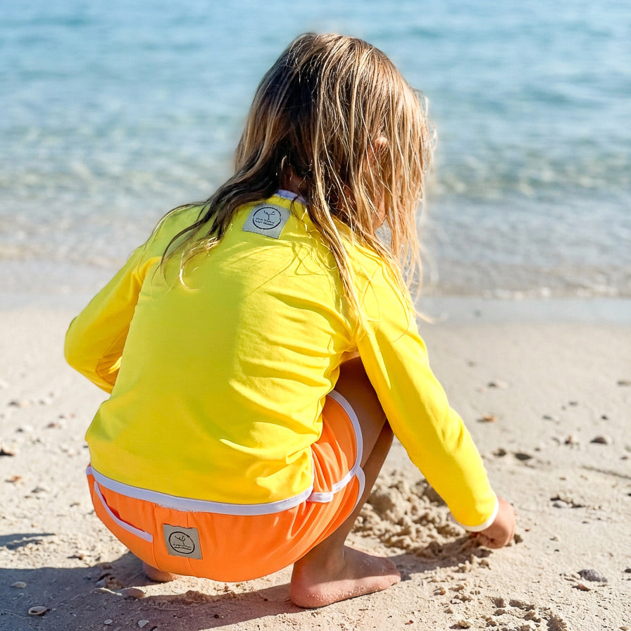 Sustainable UV Shirt - Bright Yellow (UV STANDARD 801)