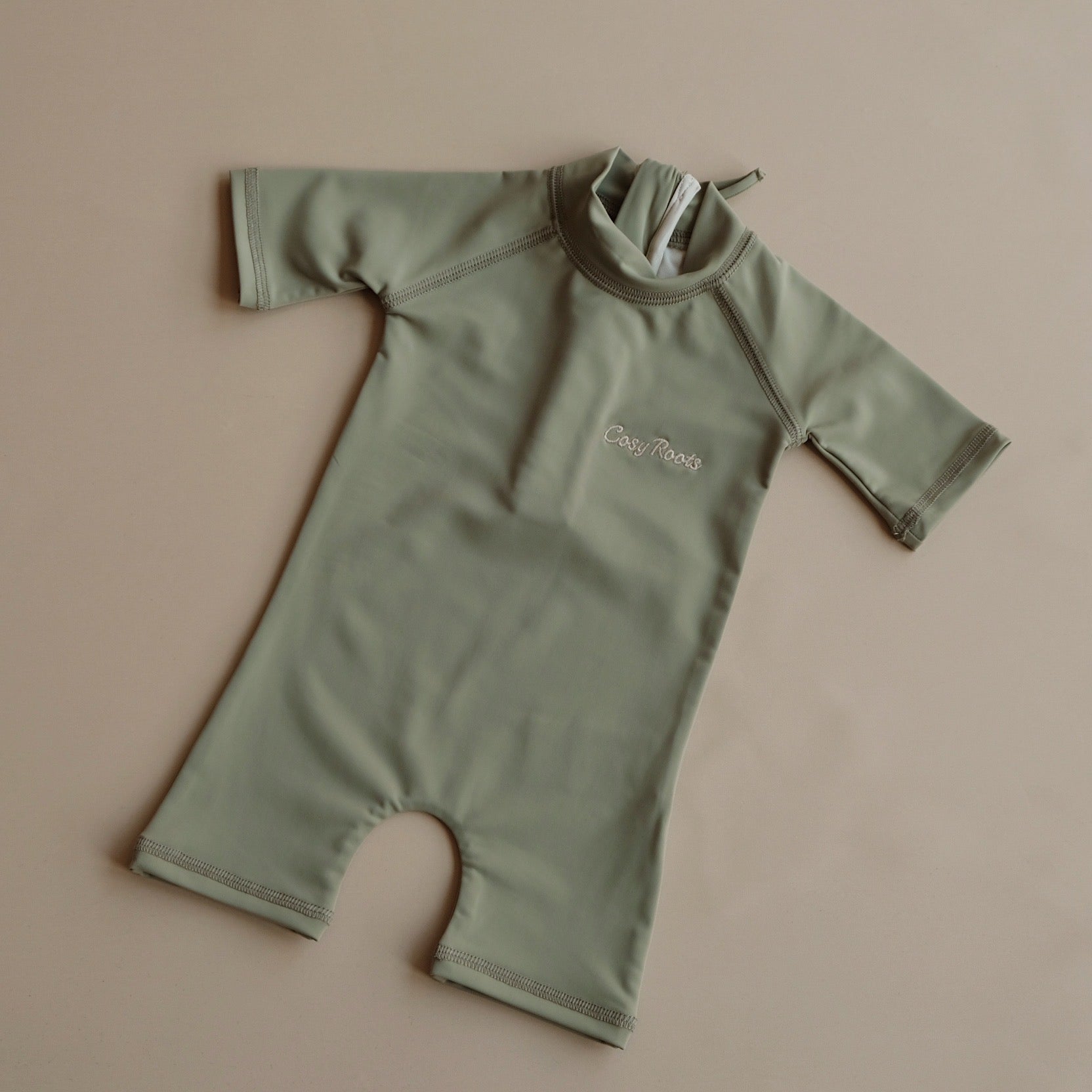 UV Romper  - Khaki (UV Standard 801)