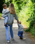Family Sweatshirt - Mum - Grey Melange