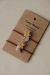 Hair Ties - Christmas Star - Pack of 2