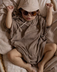 Organic UV Poncho - Caramel - UPF50+