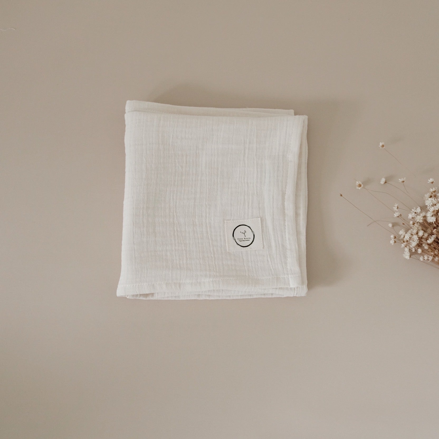 Organic Muslin Swaddle Set - Pure Apple/Sand - SALE