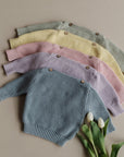 Organic Oversize Knit Pulli - Seagrass