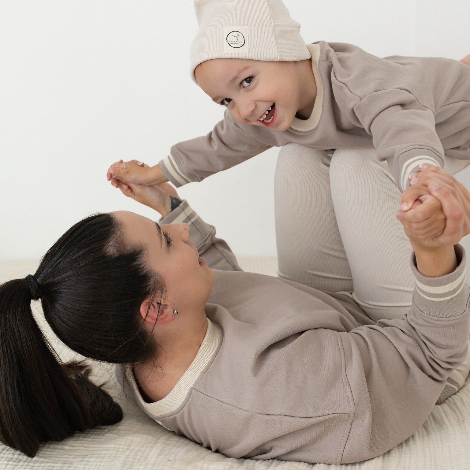 Family Sweatshirt - Caramel - SALE