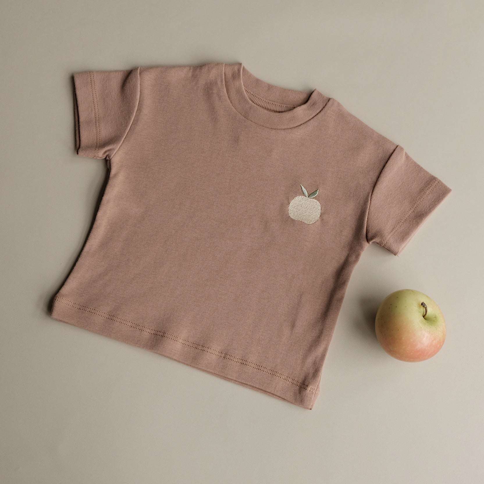 Organic Oversize Shirt - Walnut Apple - SALE