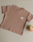 Organic Oversize Shirt - Walnut Apple - SALE