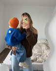 GOTS Organic Knit Pulli - MUM - Chocolate - REGULAR FIT