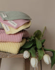 Organic Oversize Knit Pulli - Candy Pink