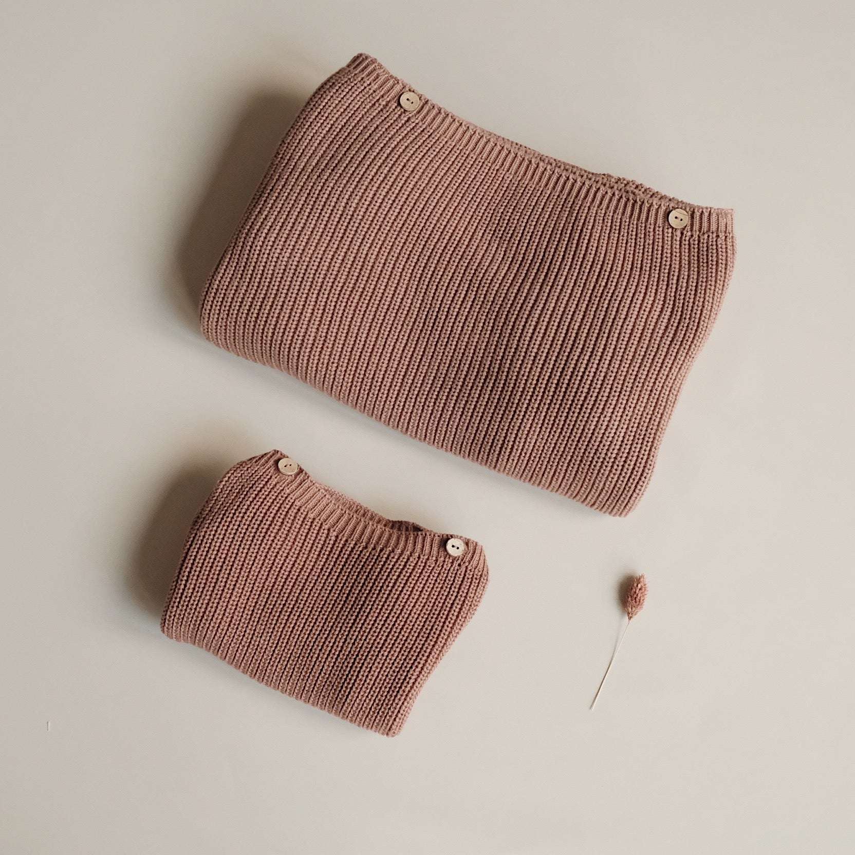 Organic Knit Pulli - MUM - Walnut - SALE - OVERSIZE FIT