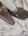 Organic Teddy Shoes - Mocha - SALE