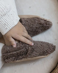 Organic Teddy Shoes - Mocha - SALE