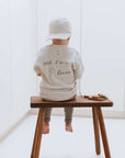 Organic Oversize Shirt - Sand Cookie Lover - SALE